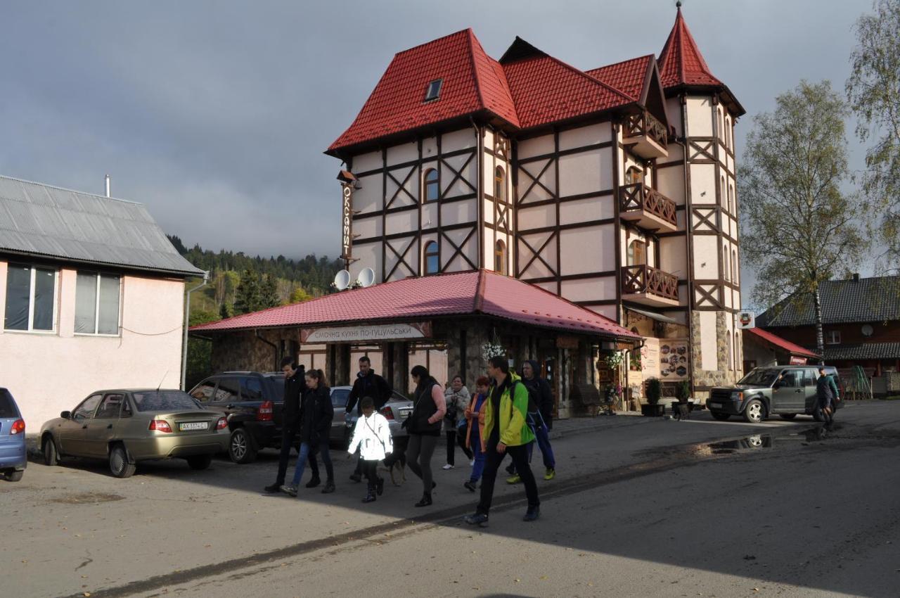 Oksamit Resort Vorokhta Esterno foto